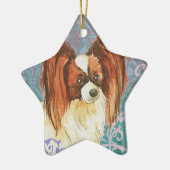 Elegant Papillon Keramisch Ornament (Links)