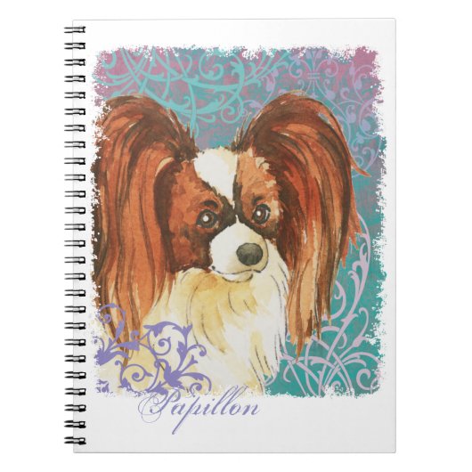 Elegant Papillon Notitieboek (Voorkant)
