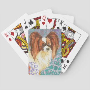 Elegant Papillon Pokerkaarten
