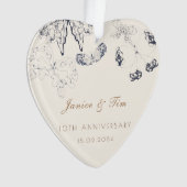 Élégant papillons Keepsaké Mariage Anniversaire