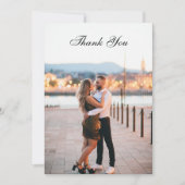 Elégant Pâques Merci Cartes (Devant)