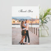 Elégant Pâques Merci Cartes (Debout devant)