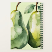 Élégant Parfait Pear Fête des mariées livre d'invi (Verso)