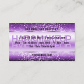 Élégant Parties scintillant Étiquettes de produit  (Dos)