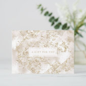 Elegant Parties scintillant or Marble carte cadeau (Debout devant)