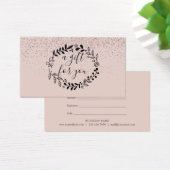 Élégant Parties scintillant rose Garland certifica (Bureau)