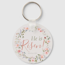 Elegant Pasen Hij is Risen Inspirerend Sleutelhanger