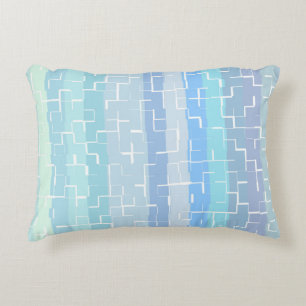 Elegant pastel Abstract patroon met meerdere kleur Accent Kussen