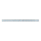 Elegant pastel barok patroon lint (Voorkant)
