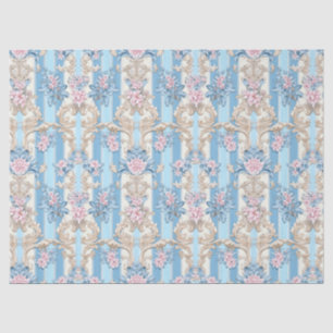 Elegant pastel barok patroon tissuepapier