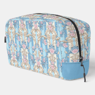 Elegant pastel barok patroon toilettasje