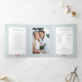 Elegant pastel Boho Floral kalligrafie programma (Binnen)