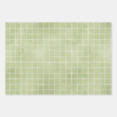 Elegant pastel Daisy Flower Bunny Spring Easter Inpakpapier Vel (Voorkant 3)