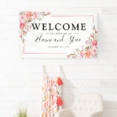 Elegant Pastel Pink Floral Wedding Spandoek (Insitu)