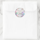 Elegant Pastel Quinceañera Stickers  (Sac)