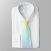 Élégant Pastel Rainbow Mariage dégradé cravate (Attaché)