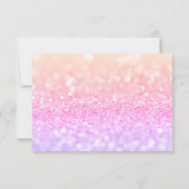 ELEGANT pastel sparkle ALL OCCASION RSVP (Achterkant)