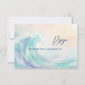 Elegant Pastel Watercolor Rsvp | Soft Blush (Dos)