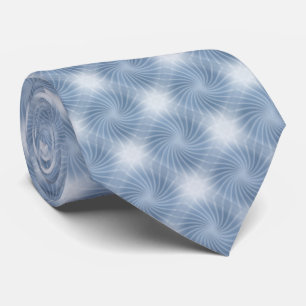 Elegant pastolblauw - uniek patroon stropdas