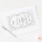 Élégant Pâtisserie Outils de cuisson Étiquette de  (Enveloppe)