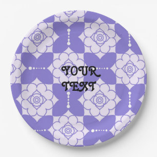 Elegant Patroon Papieren Bordje