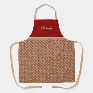 Elegant patroon Sjabloon Apron Schort