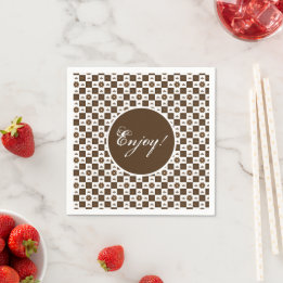 Elegant patroonontwerp servet
