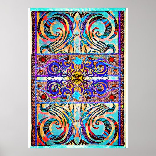 Elegant Pattern 57793 Poster (Voorkant)