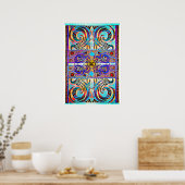 Elegant Pattern 57793 Poster (Keuken)