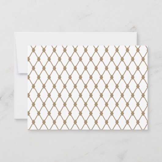 Elegant Pattern Angel Fish Specialized Note Cards Bedankkaart (Achterkant)