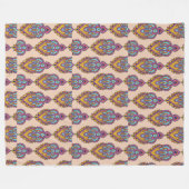 Elegant pattern fleece throw blanket deken (Voorkant (Horizontaal))