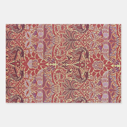 Elegant Pattern Inpakpapier Vel (Voorkant)