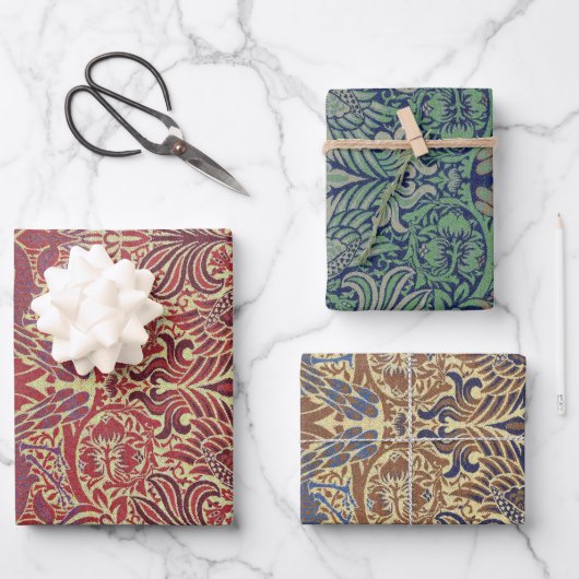 Elegant Pattern Inpakpapier Vel (Voorkant)