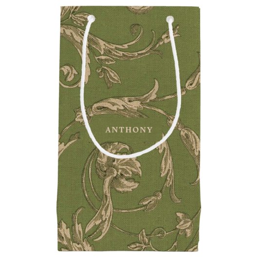 Elegant Pattern Wedding Favor Klein Cadeauzakje (Voorkant)