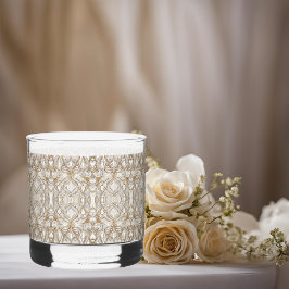 Elegant Pattern Whisky Glas