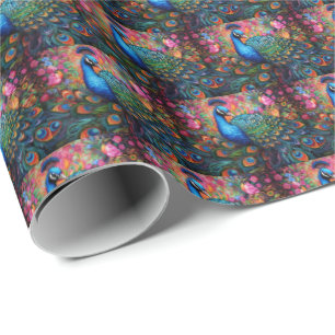 Elegant Pauw Gift Wrap papier