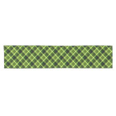 Elegant Pea Green Play Pattern Small Table Runner Korte Tafelloper (Horizontaal)