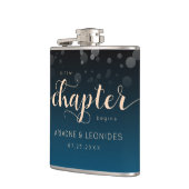 Elegant Peach Oceanic Blue Wedding a New Chapter Heupfles (Links)