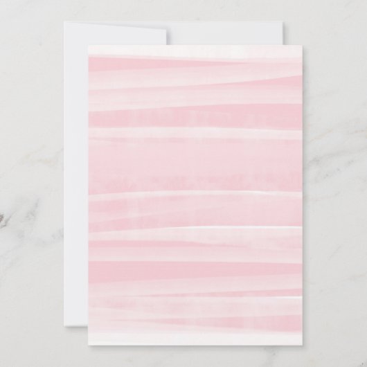 Elegant Peach Pink Bloemen Script 60ste Verjaardag Kaart (Achterkant)