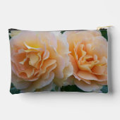 Elegant Peach Rozen Floral Etui (Achterkant)