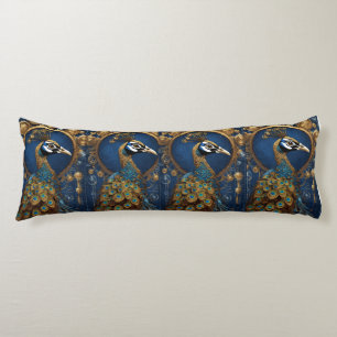 "Elegant Peacock Body Pillow: Luxueus comfort" Lichaamskussen