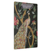 Elegant Peacock op zwart klembord (Rechts)