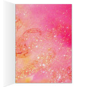 ÉLÉGANT PEACOCK ROSE, BOW, GEM STONE, Joyeux anniv (Intérieur (Droit))