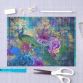 Elegant Peacock Tissuepapier (Craft)