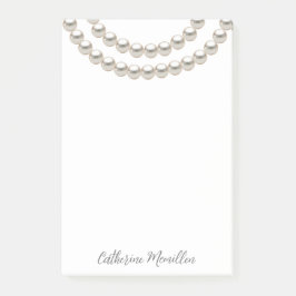 Elegant Pearl Ketting Post-it® Notes
