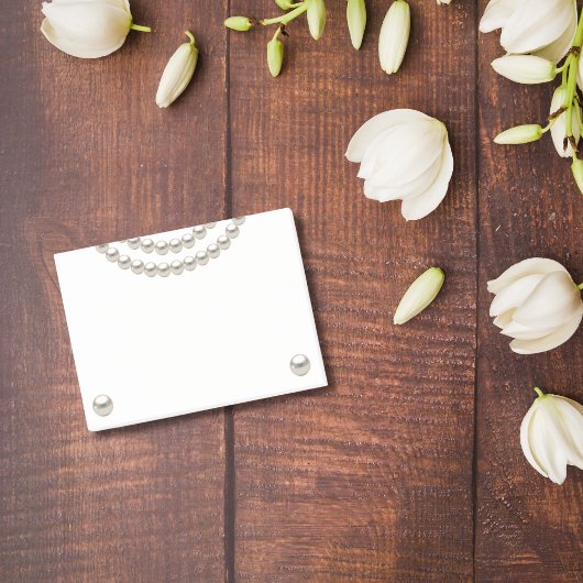 Elegant Pearl Ketting Post-it® Notes