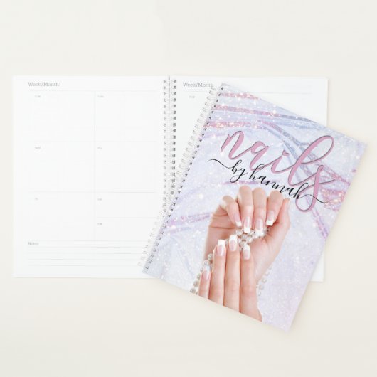 Elégant Pearl Nail Technicien Chic Nomination (Devant avec enveloppe)