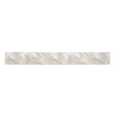 Elegant Pearl White Shell Abstract Lint (Voorkant)