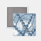 Elegant Pearls Magnet Magneet (Voorkant / Achterkant)