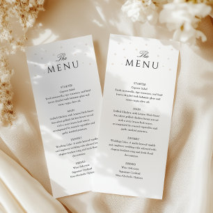 Elegant Pearls Vrijgezellenfeest Menu